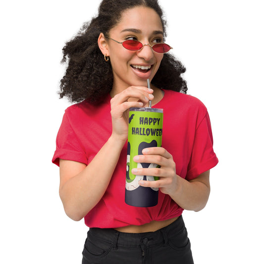 Googly Eyes Halloween Stainless steel tumbler Unique Drinkware Dreams