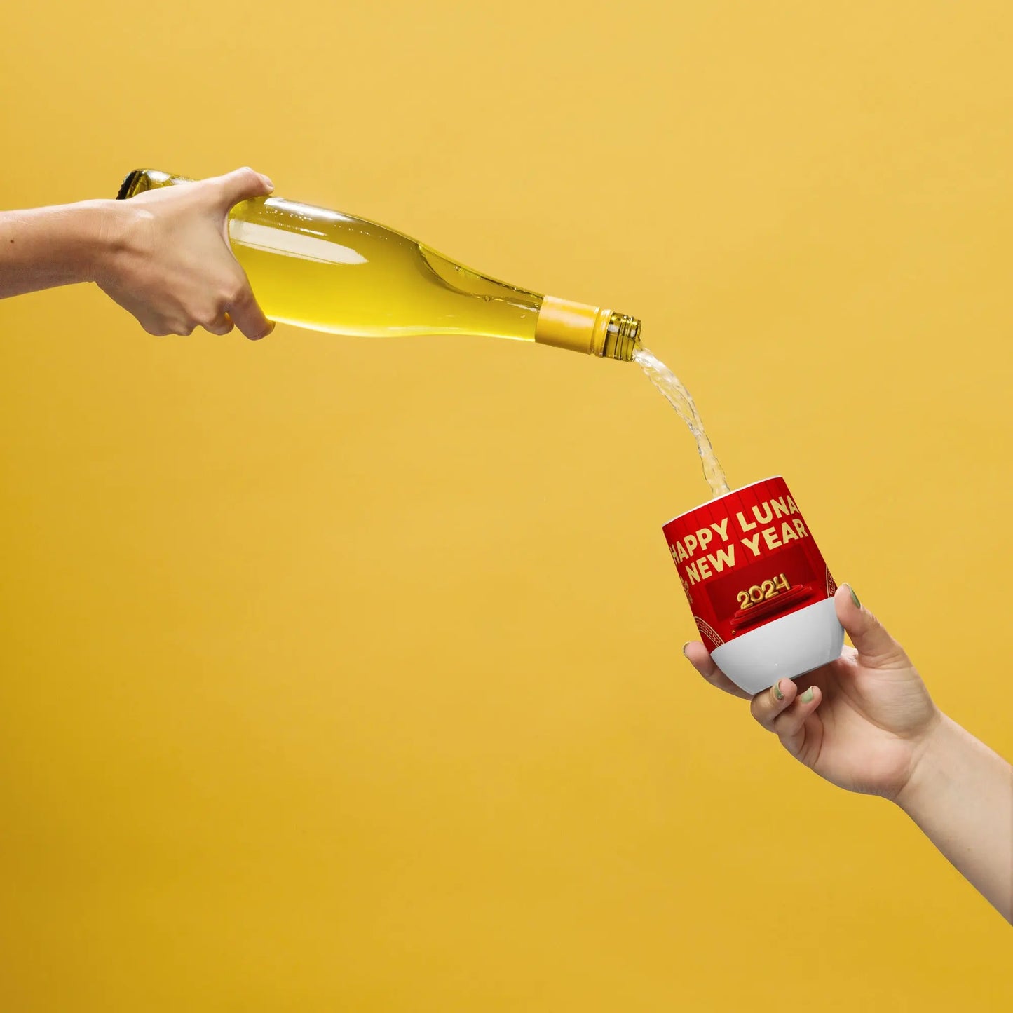 Happy New Year Wine tumbler Unique Drinkware Dreams