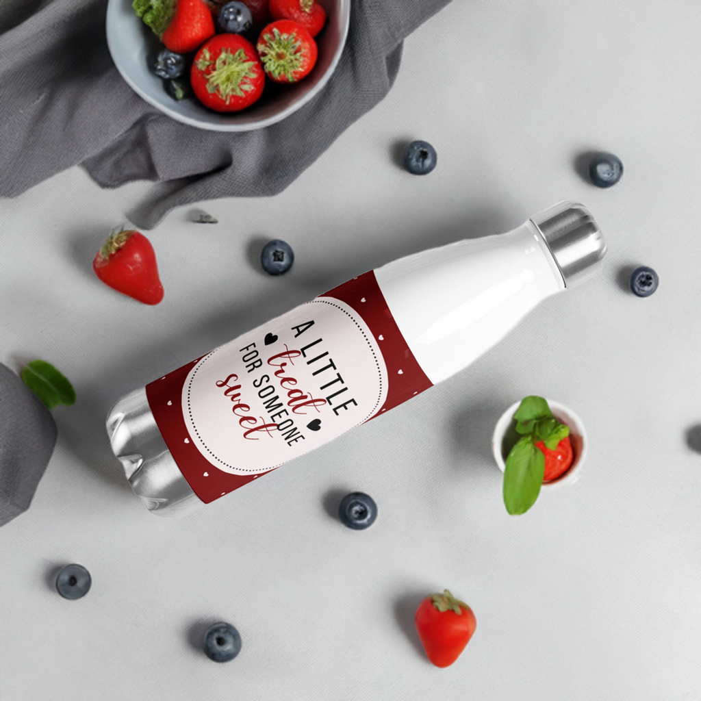 A Little Treat for Someone Sweet Valentines Day Stainless steel water bottle