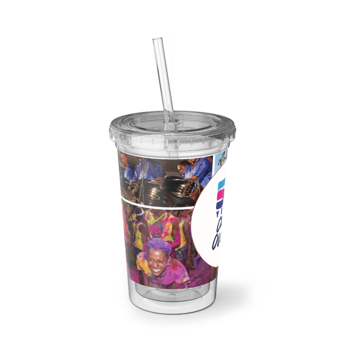 Barbados - Crop Over 'Pandemonium, Foreday Morning, Kadooment Day' Suave Acrylic Tumbler