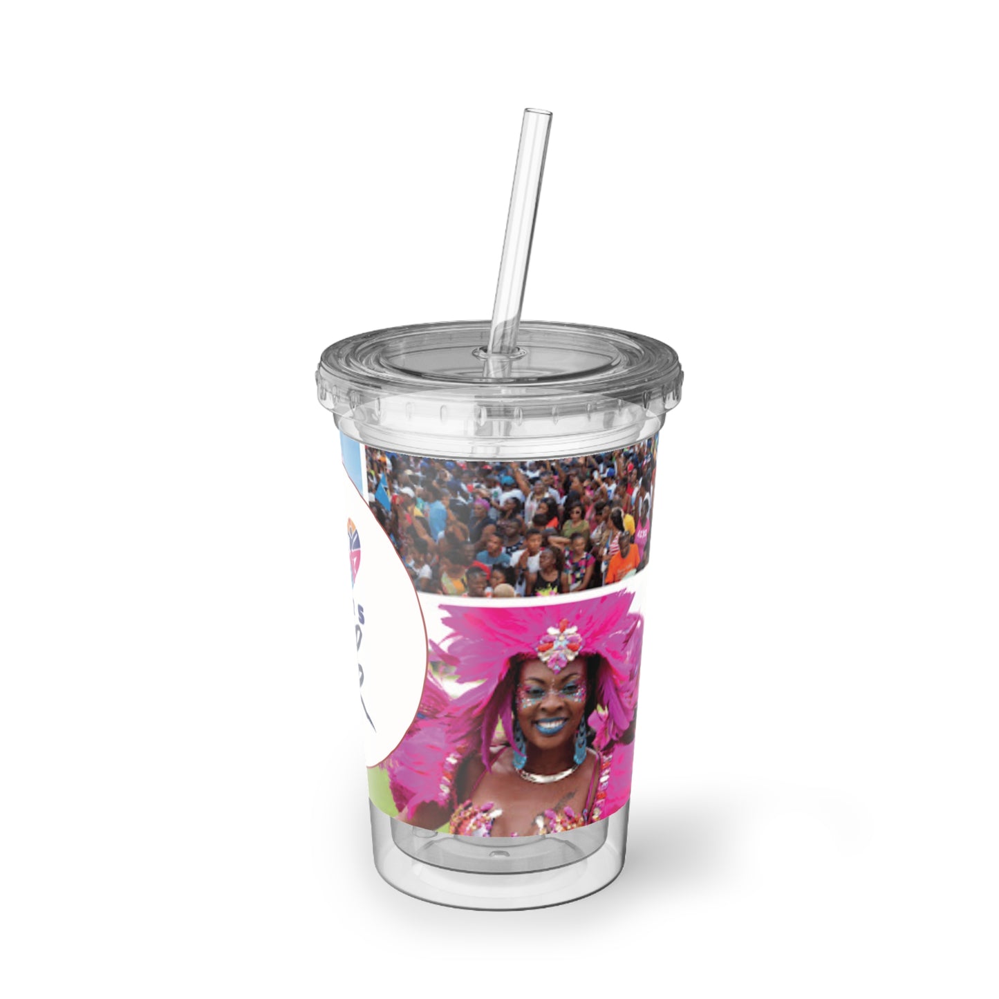 Barbados - Crop Over 'Pandemonium, Foreday Morning, Kadooment Day' Suave Acrylic Tumbler