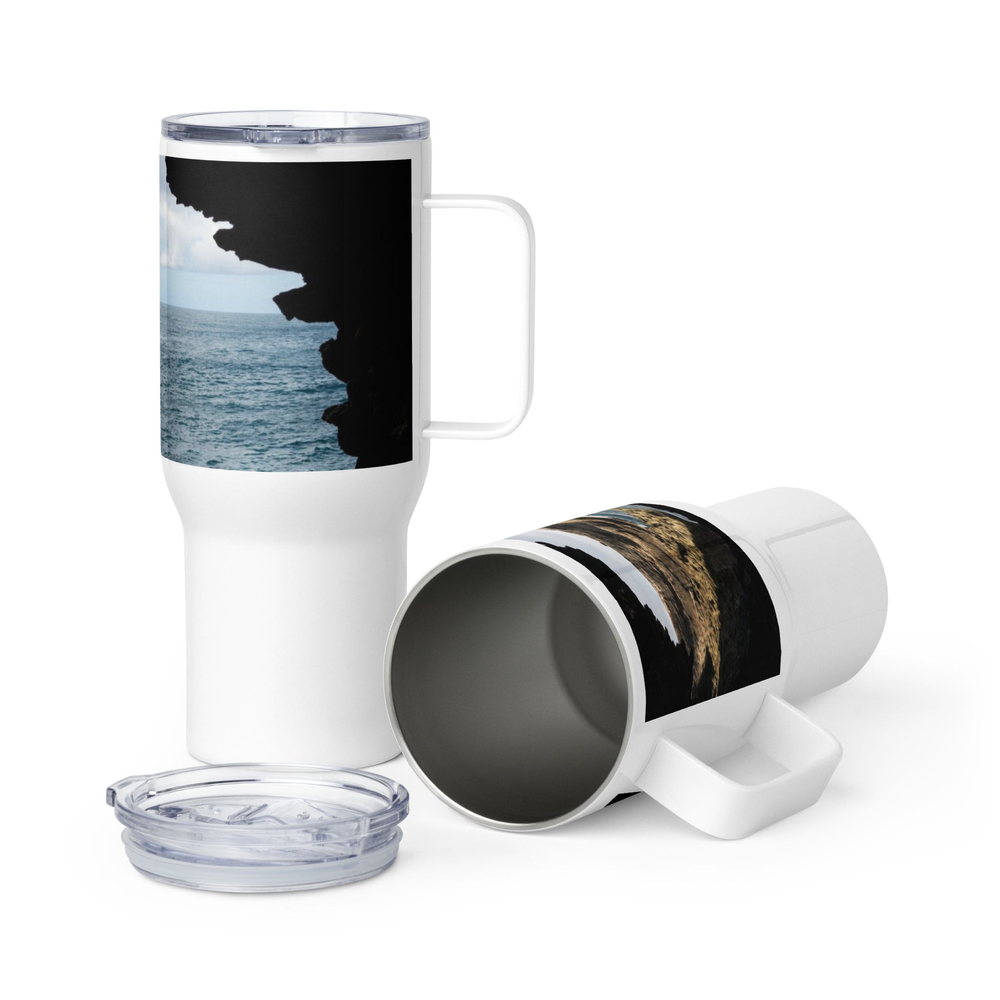 Barbados - Animal Flower Cave Travel Mug Unique Drinkware Dreams