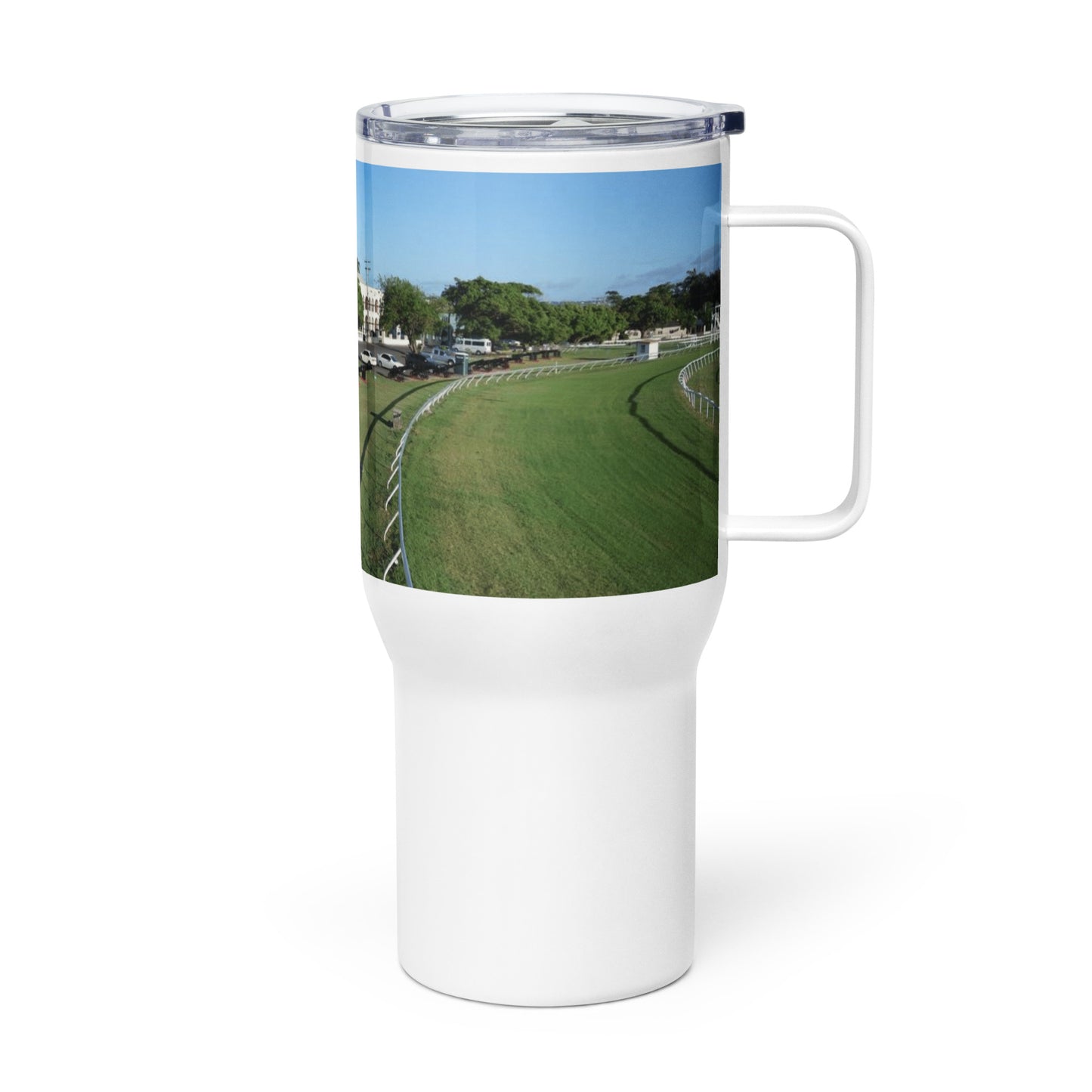 Barbados - Garrison Savannah Travel Mug Unique Drinkware Dreams