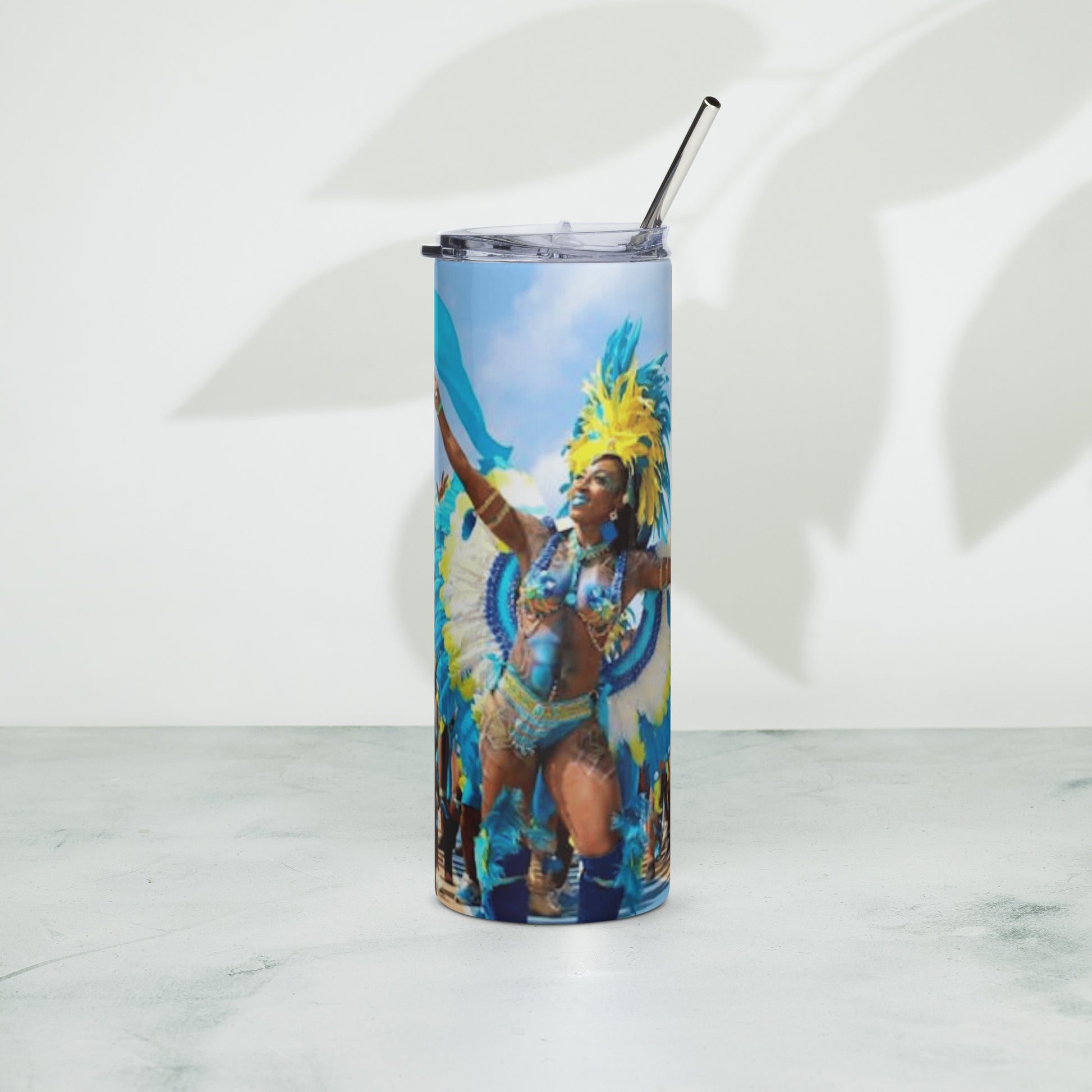 Barbados - Kadooment Day Stainless steel tumbler Unique Drinkware Dreams