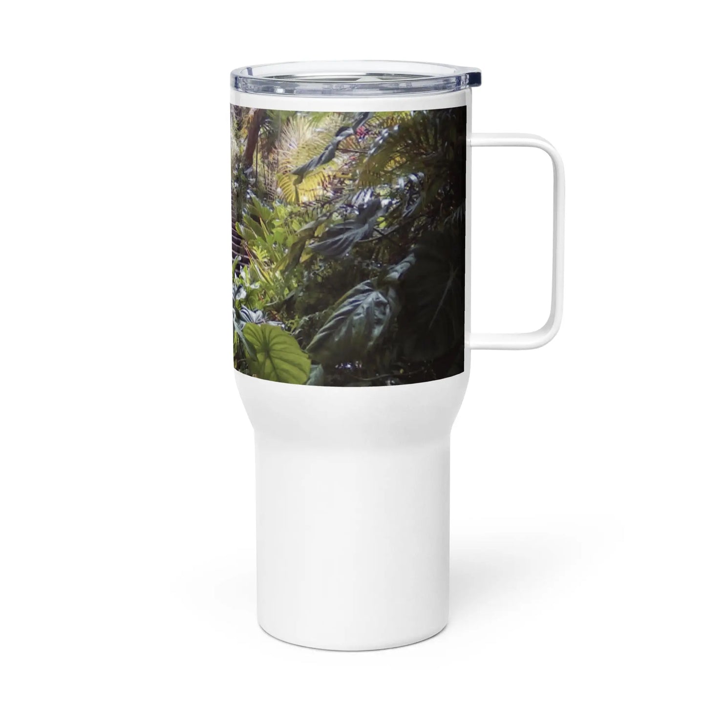 Barbados Souvenir - Andromeda Botanical Garden Travel Mug Unique Drinkware Dreams