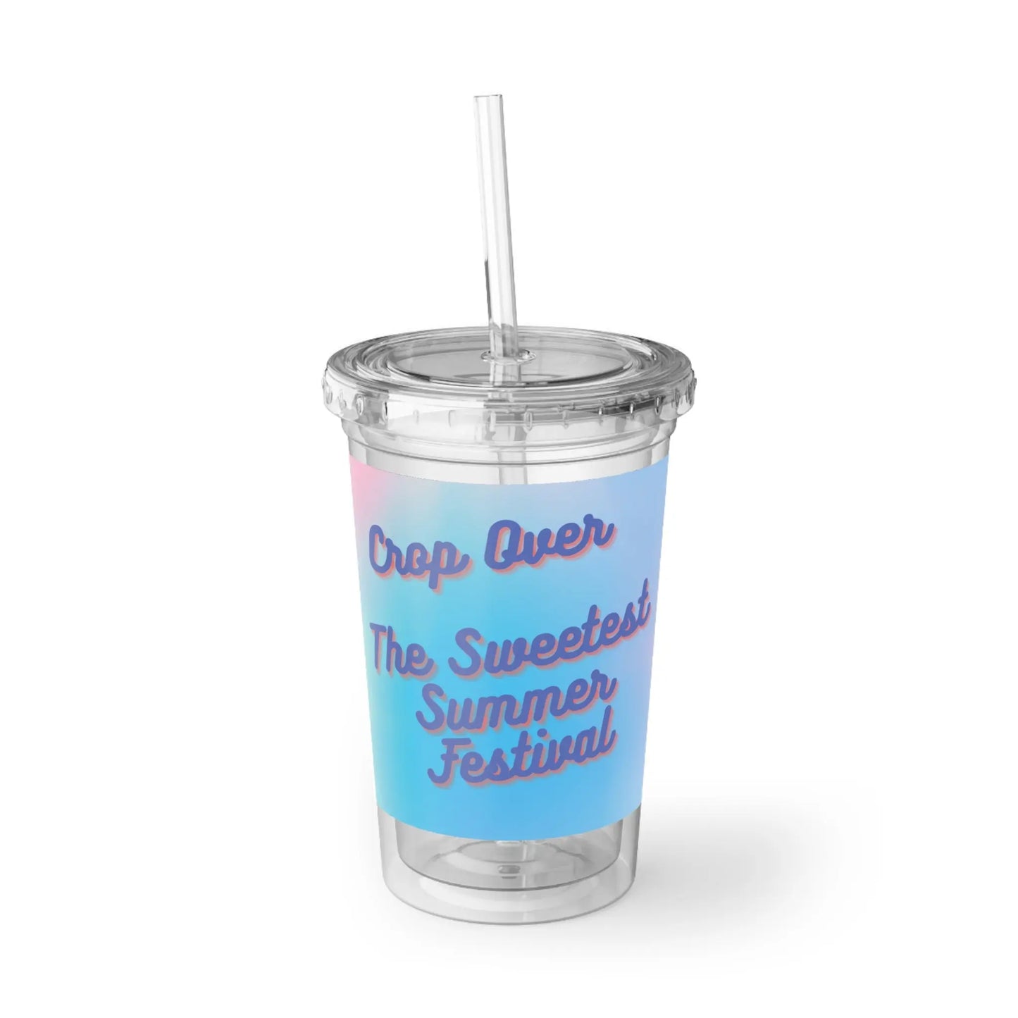 Barbados Souvenir - Crop Over 'The Sweetest Summer Festival' Suave Acrylic Cup Unique Drinkware Dreams