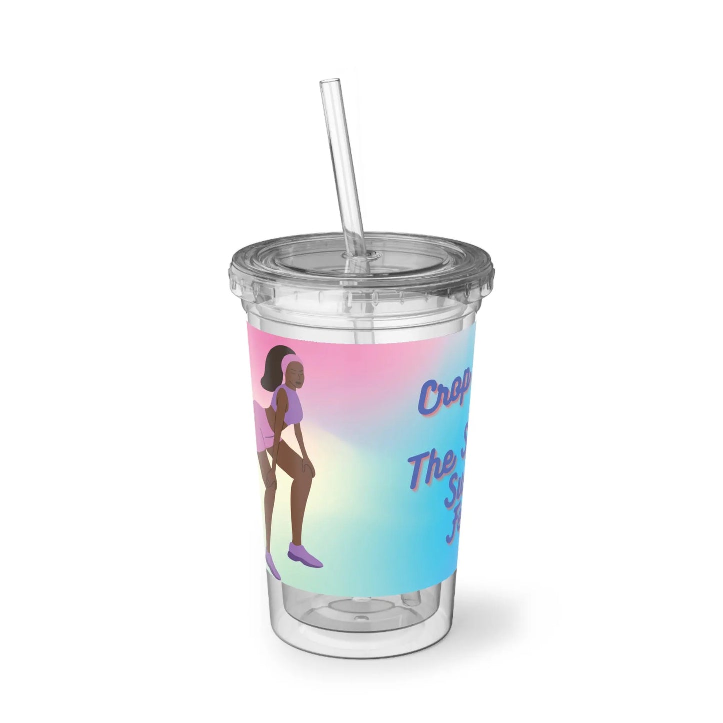 Barbados Souvenir - Crop Over 'The Sweetest Summer Festival' Suave Acrylic Cup Unique Drinkware Dreams