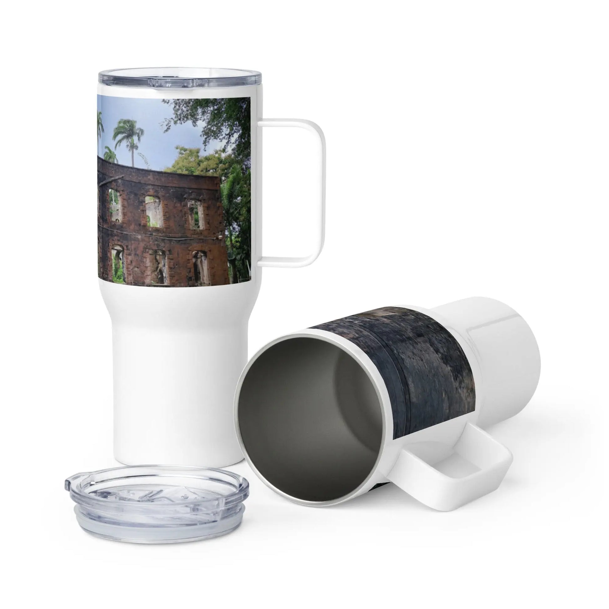 Barbados Souvenir - Farley Hill National Park Travel Mug Unique Drinkware Dreams