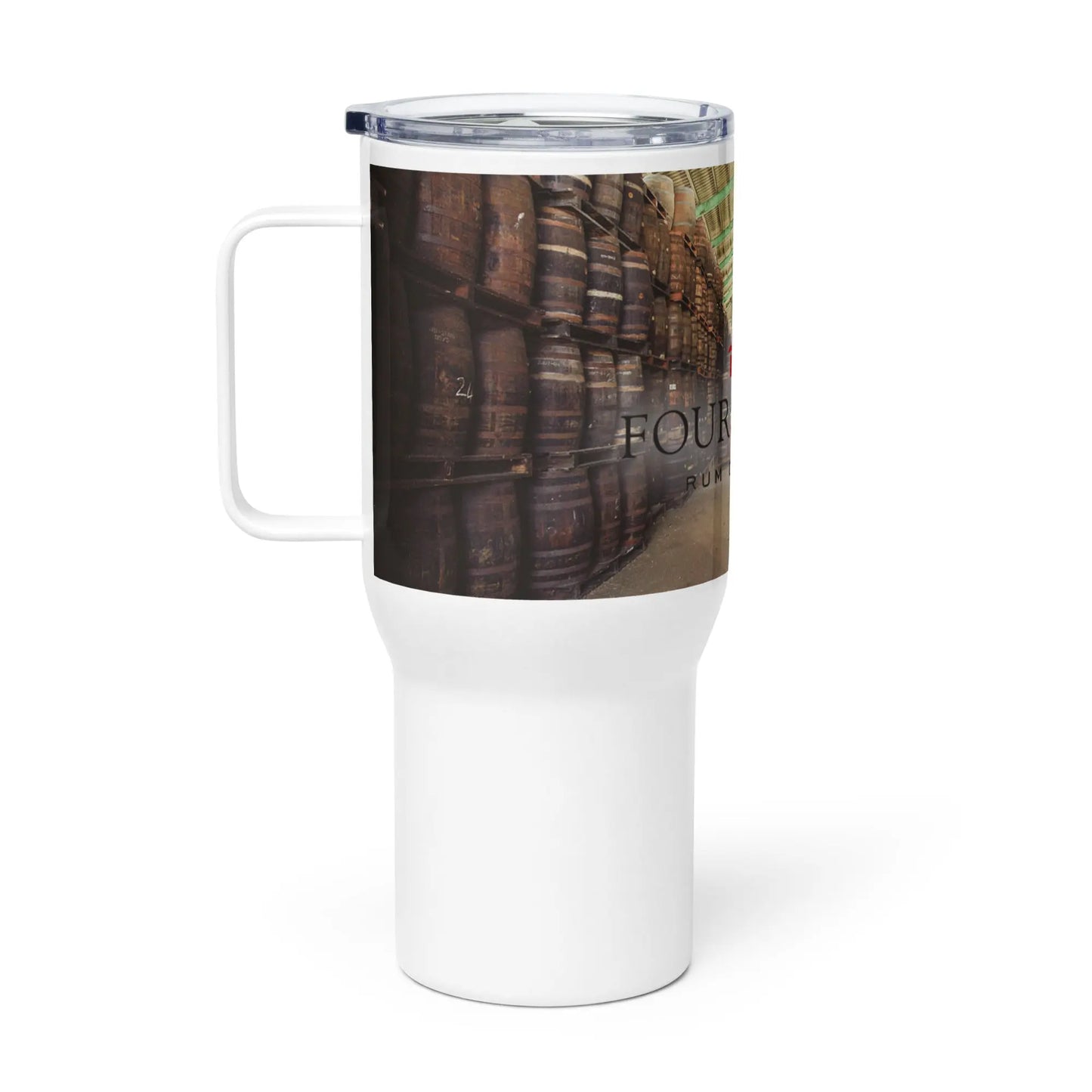 Barbados Souvenir - Foursquare Rum Distillery Travel Mug Unique Drinkware Dreams