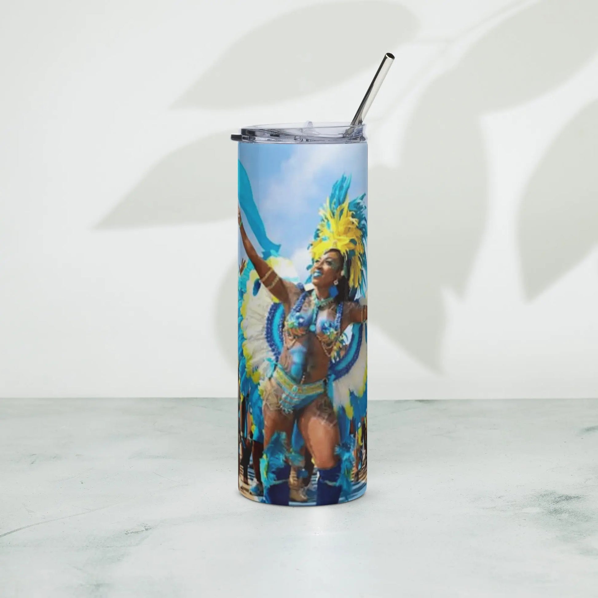 Barbados Souvenir - Kadooment Day Stainless steel tumbler Unique Drinkware Dreams