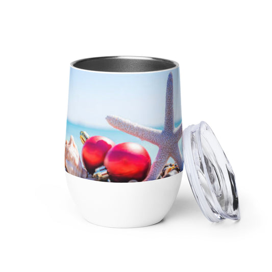 Caribbean Christmas Ornaments tumbler Unique Drinkware Dreams