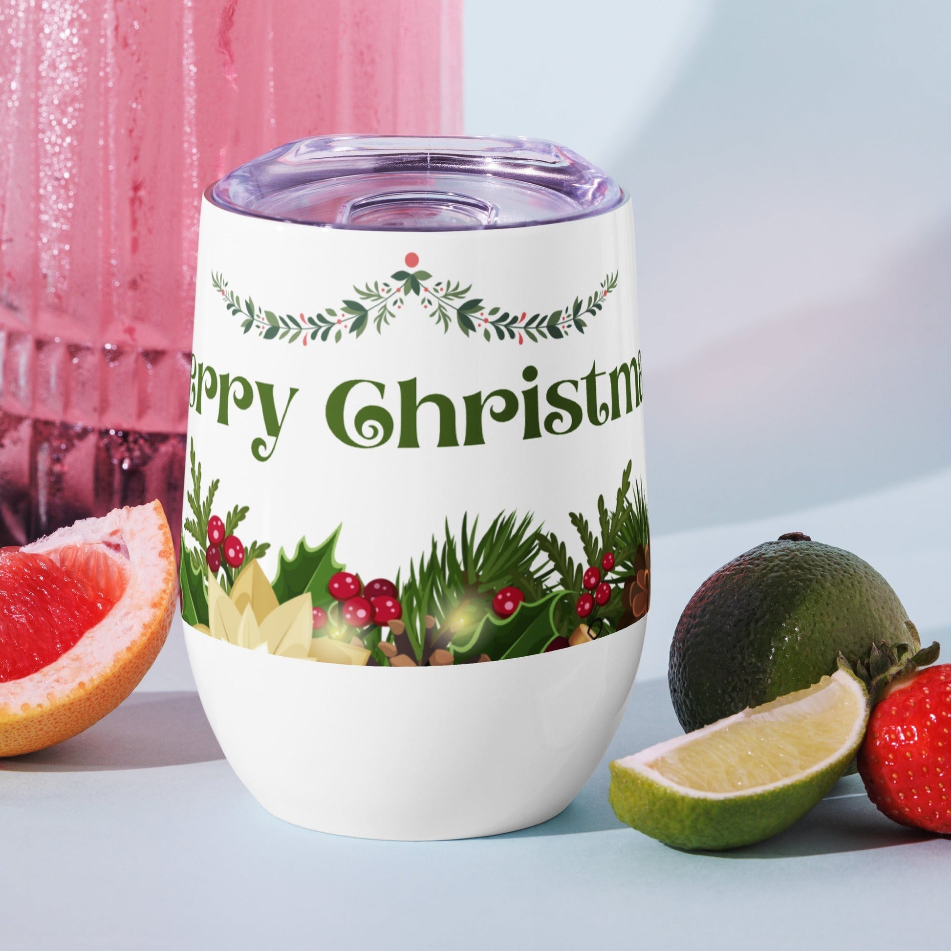 Christmas Assorted Decor Wine tumbler Unique Drinkware Dreams