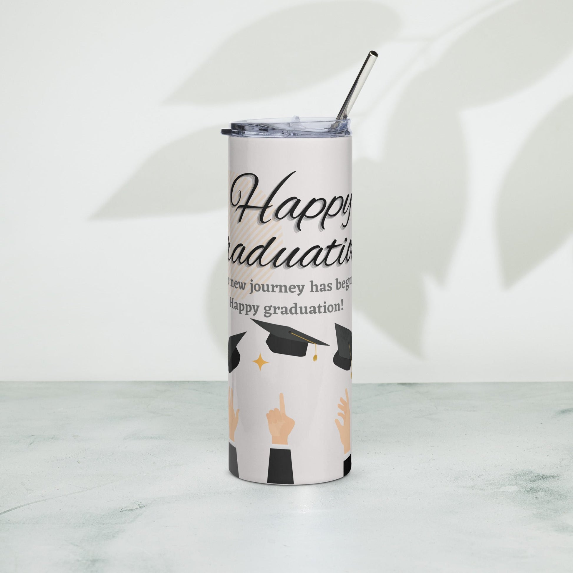 Congratulations Grad Classy I'm Proud of You Stainless steel tumbler Unique Drinkware Dreams