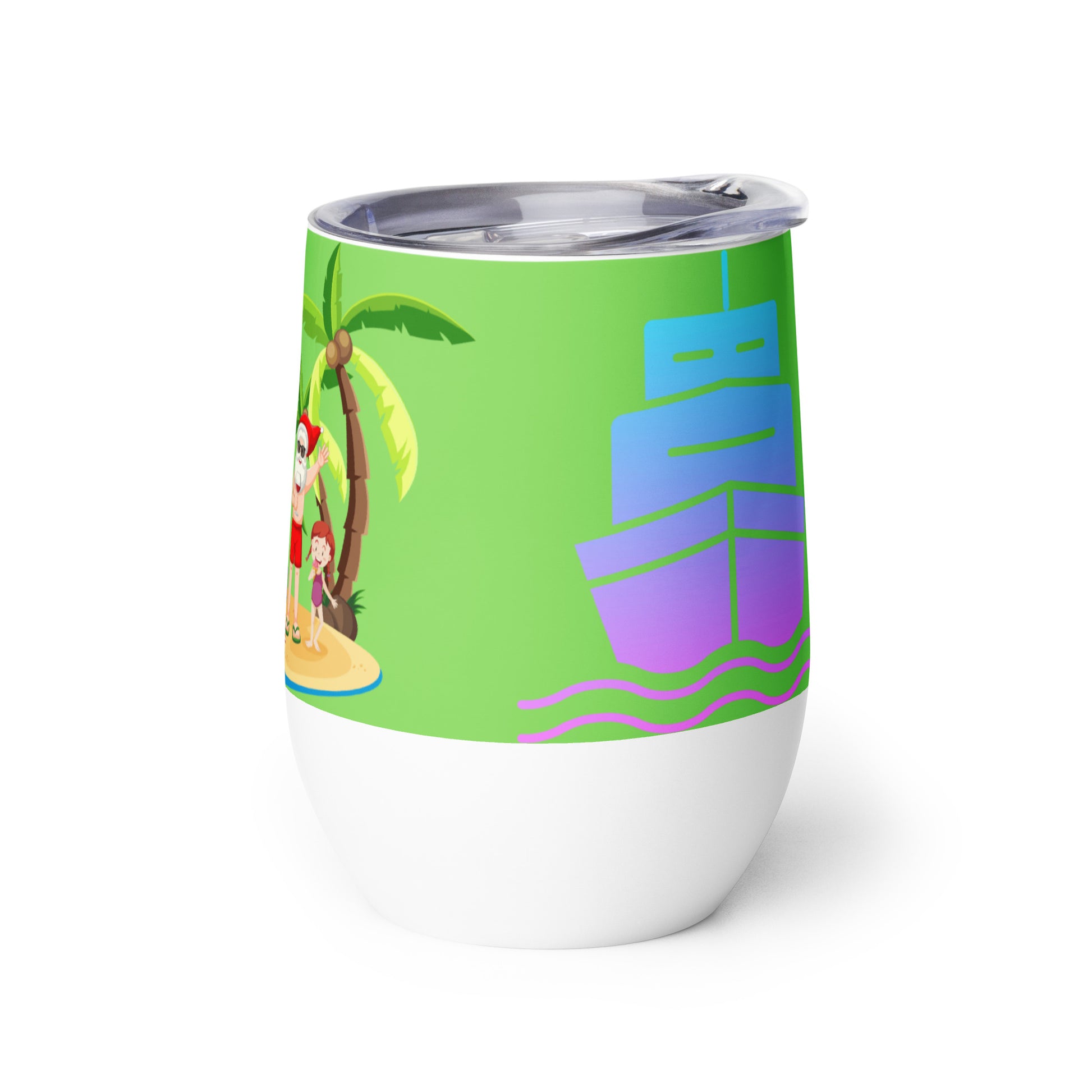 Cruising Time - Beach is all you need Tumbler Unique Drinkware Dreams