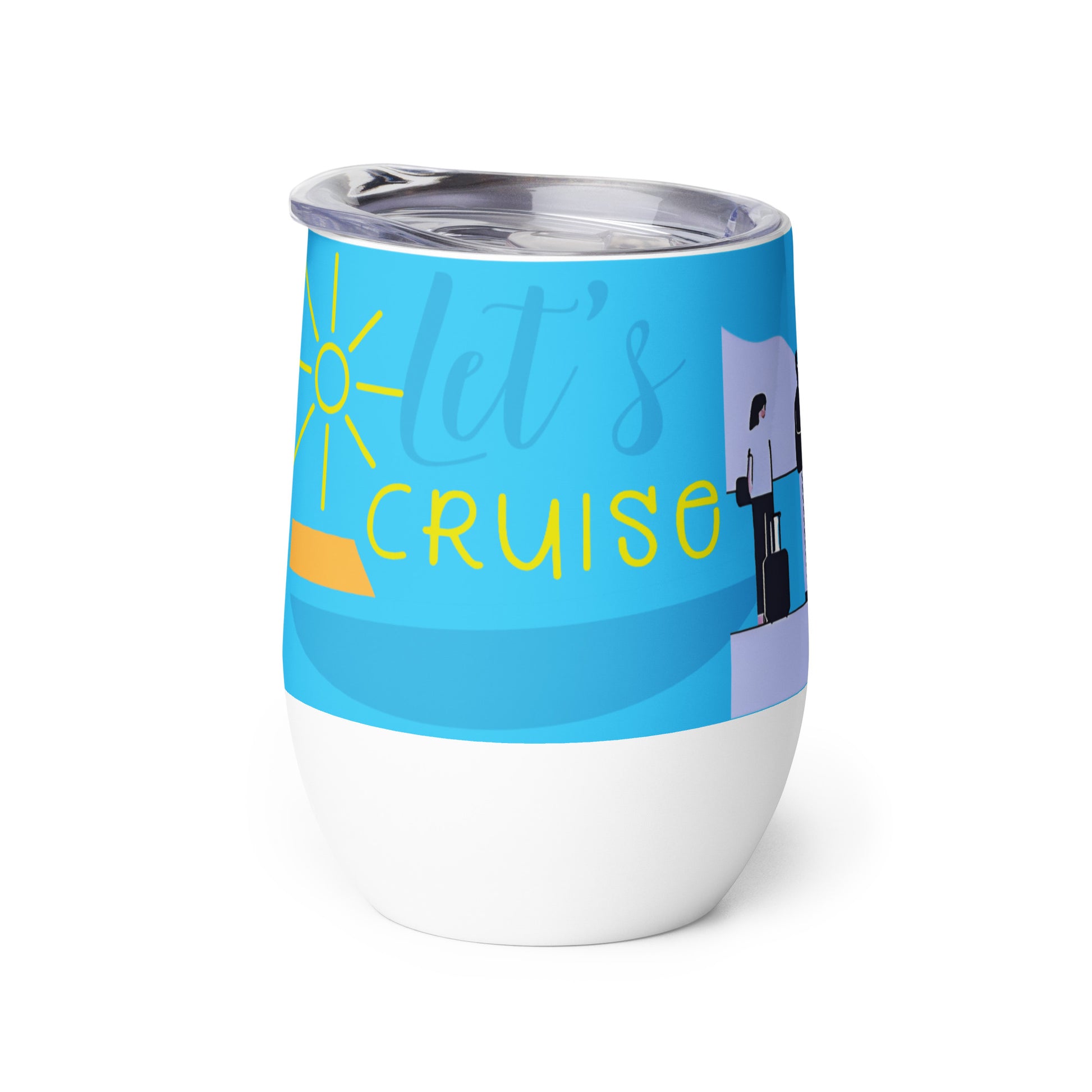 Cruising Time - Let's Cruise Tumbler Unique Drinkware Dreams