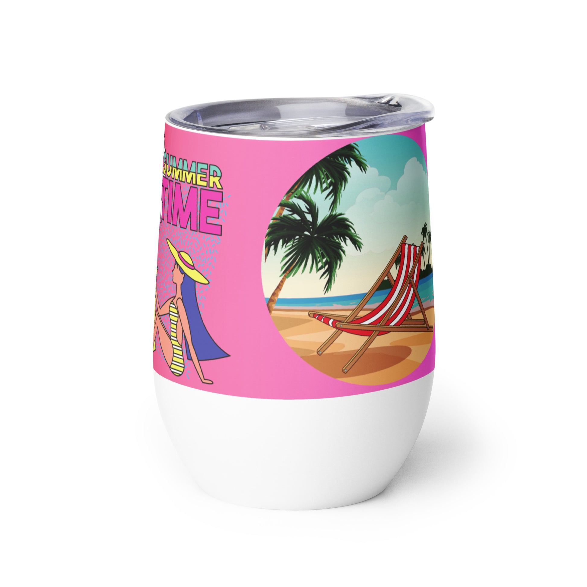 Cruising Time - Summer Time Beach Vibes Tumbler Unique Drinkware Dreams