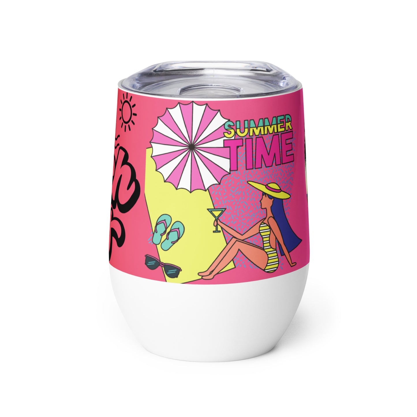 Cruising Time - Summer Time Beach Vibes Tumbler Unique Drinkware Dreams