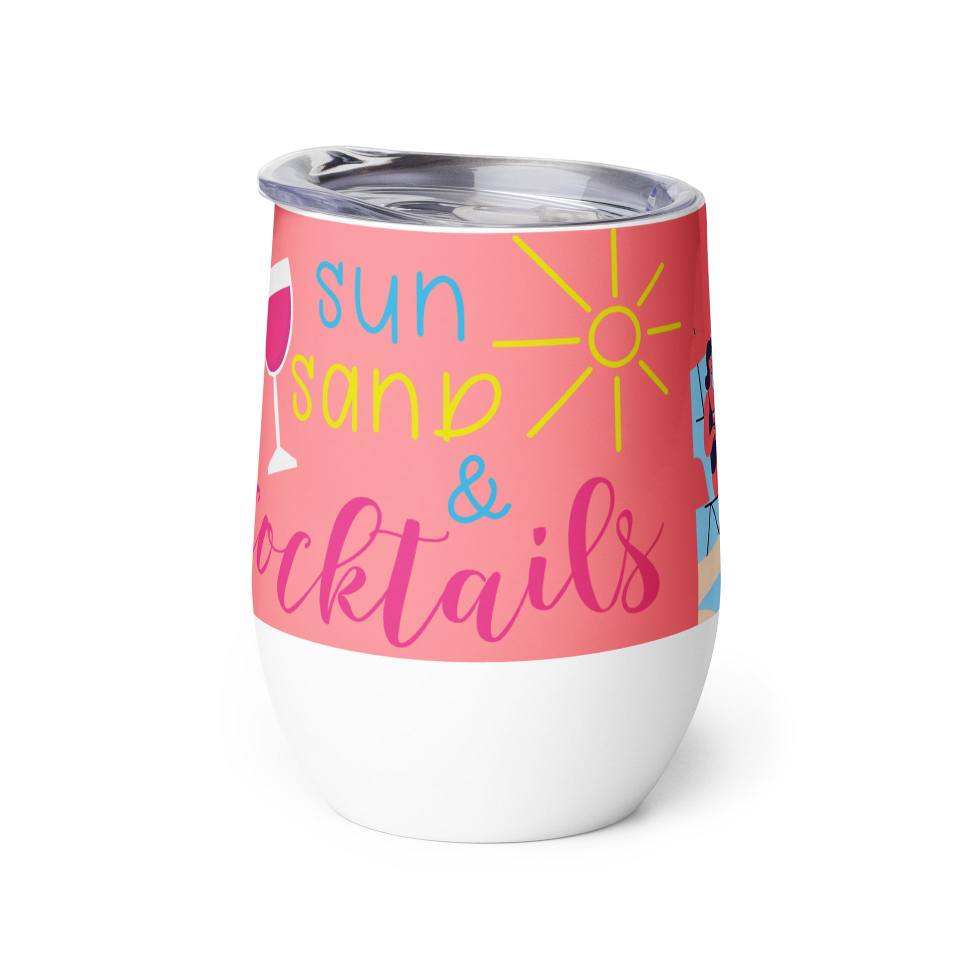 Cruising Time - Sun, Sand & Cocktails Tumbler Unique Drinkware Dreams