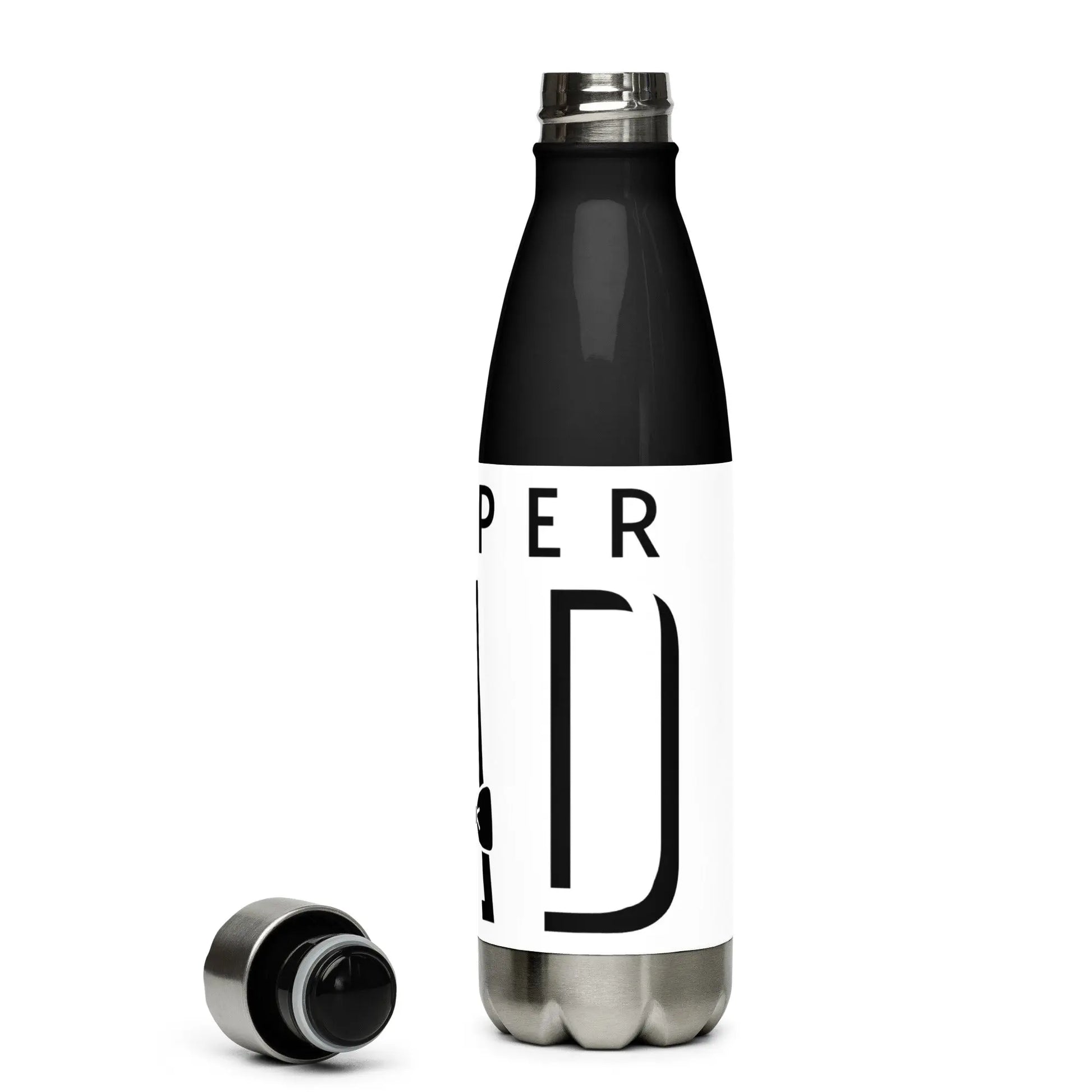 Fathers Day Dapper Stainless steel water bottle Unique Drinkware Dreams
