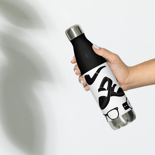 Fathers Day Emblem Stainless steel water bottle Unique Drinkware Dreams