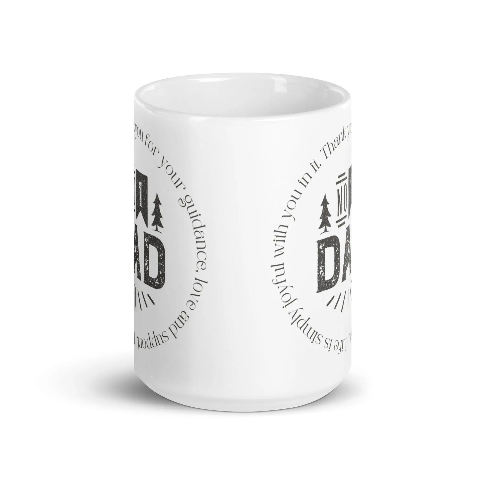 Fathers Day Number One Dad White glossy mug Unique Drinkware Dreams