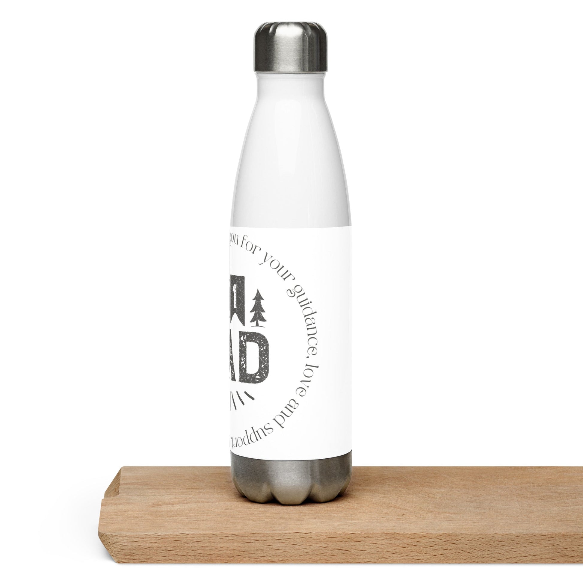 Fathers Number One Dad Stainless steel water bottle Unique Drinkware Dreams