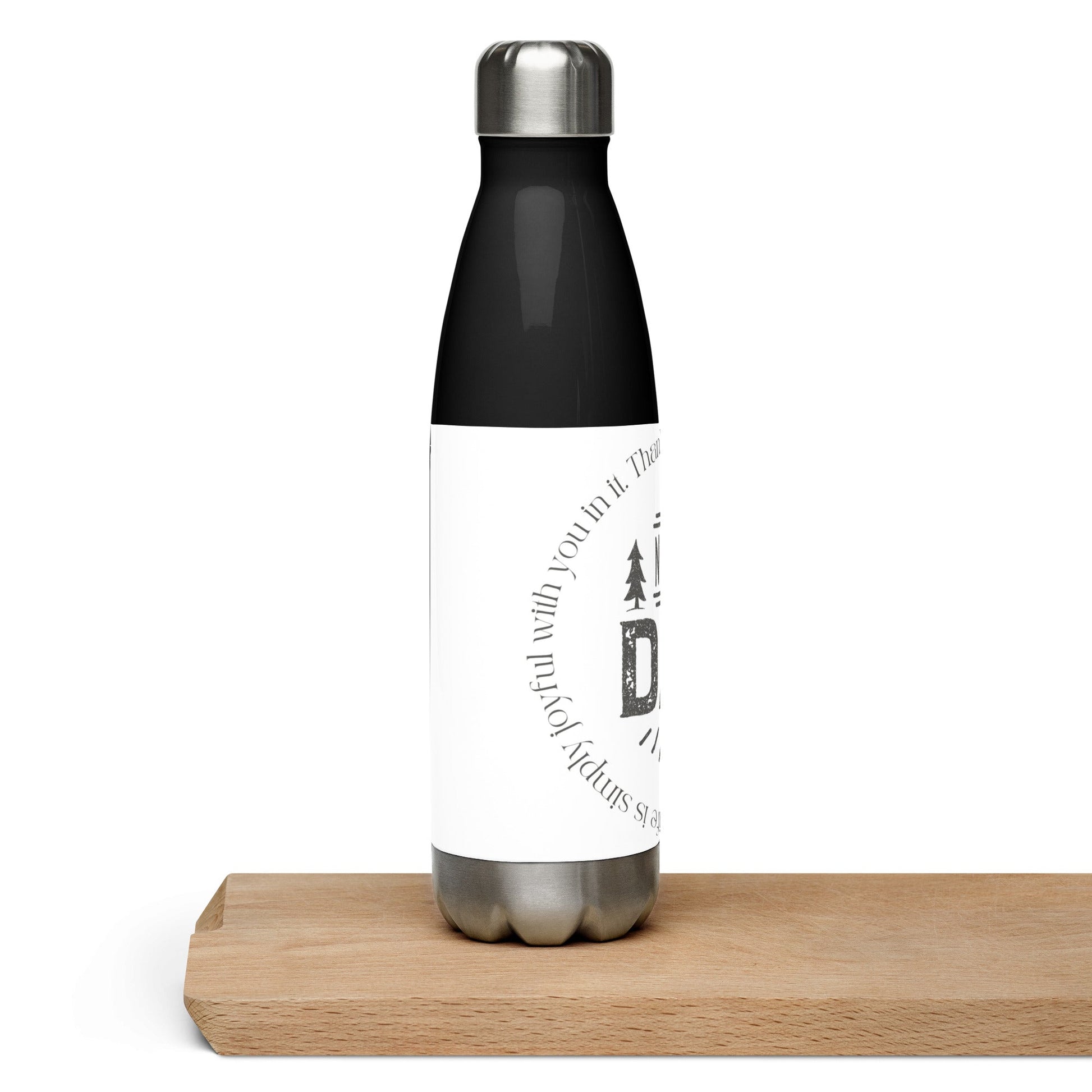 Fathers Number One Dad Stainless steel water bottle Unique Drinkware Dreams