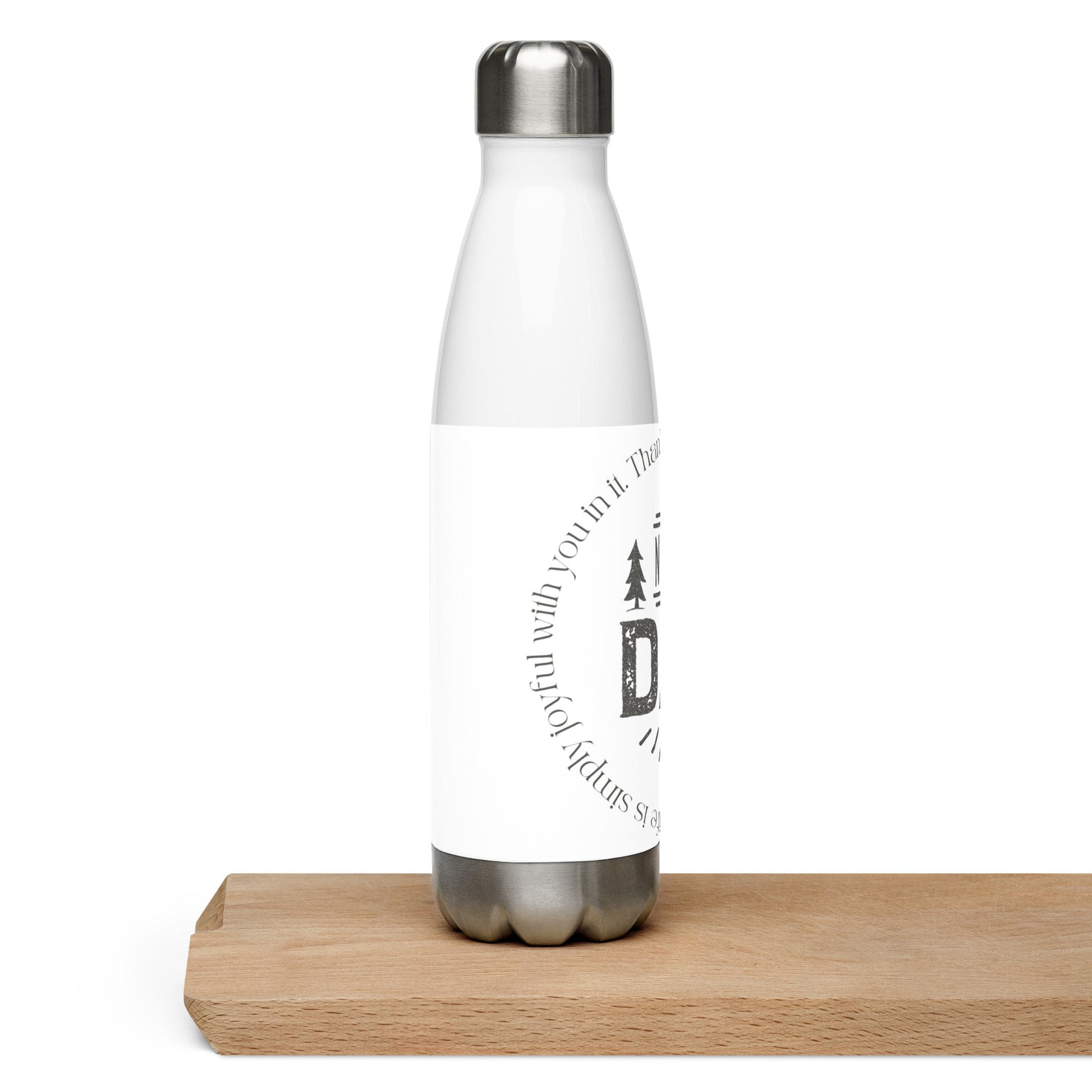 Fathers Number One Dad Stainless steel water bottle Unique Drinkware Dreams