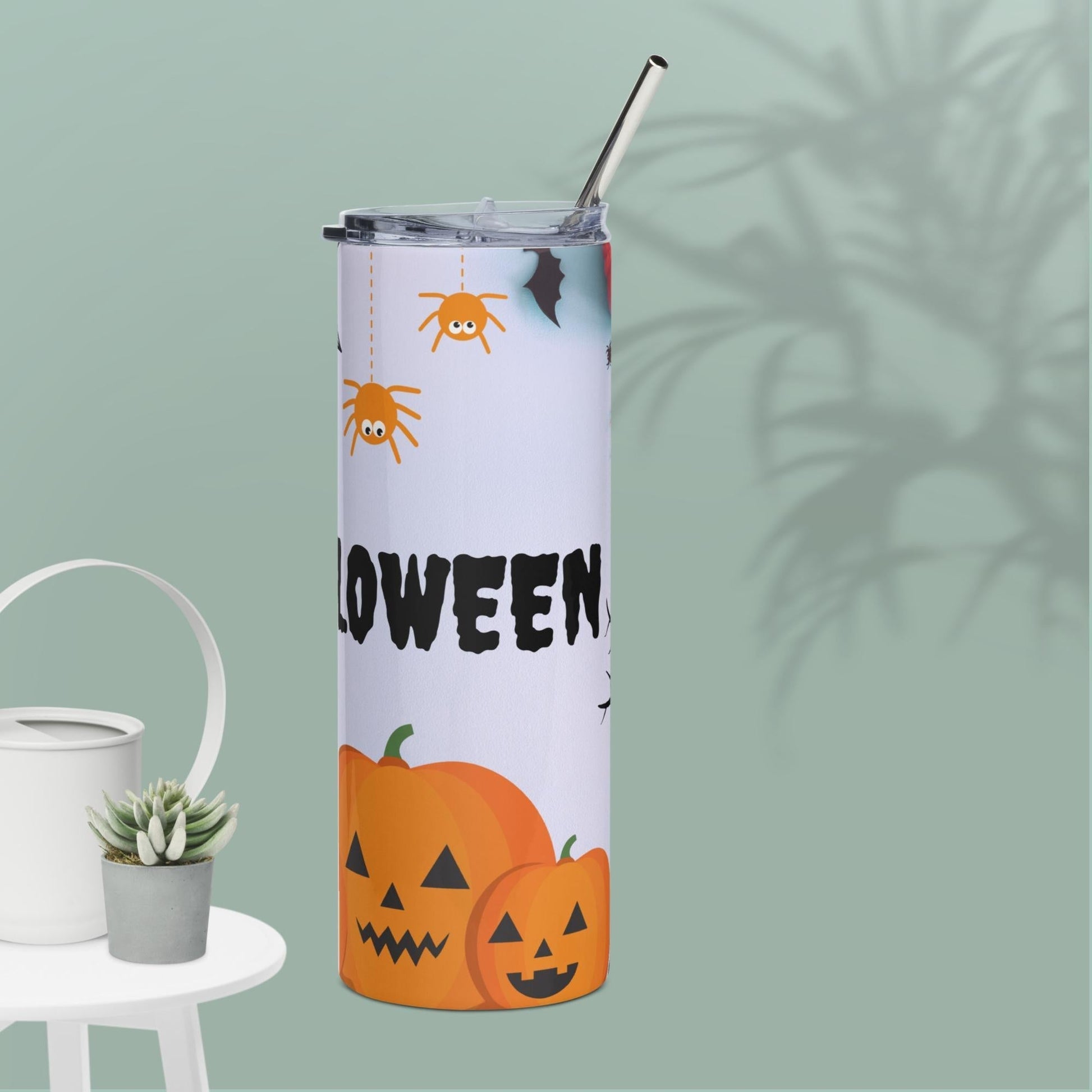 Halloween Scary Pumpkins Stainless steel tumbler Unique Drinkware Dreams