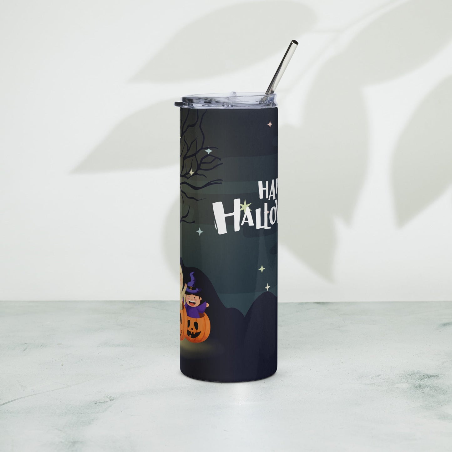 Halloween Starry Park Night Stainless steel tumbler Unique Drinkware Dreams