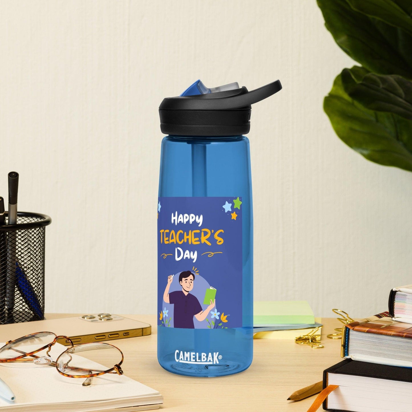 Happy Teachers Day Sports water bottle Unique Drinkware Dreams