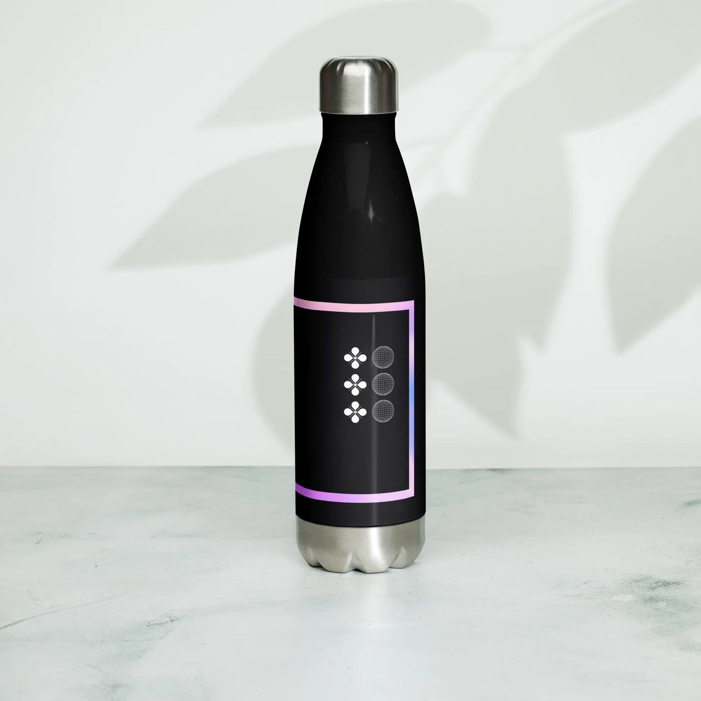 Inspirational 'Just Keep Moving Forward' Stainless steel water bottle Unique Drinkware Dreams