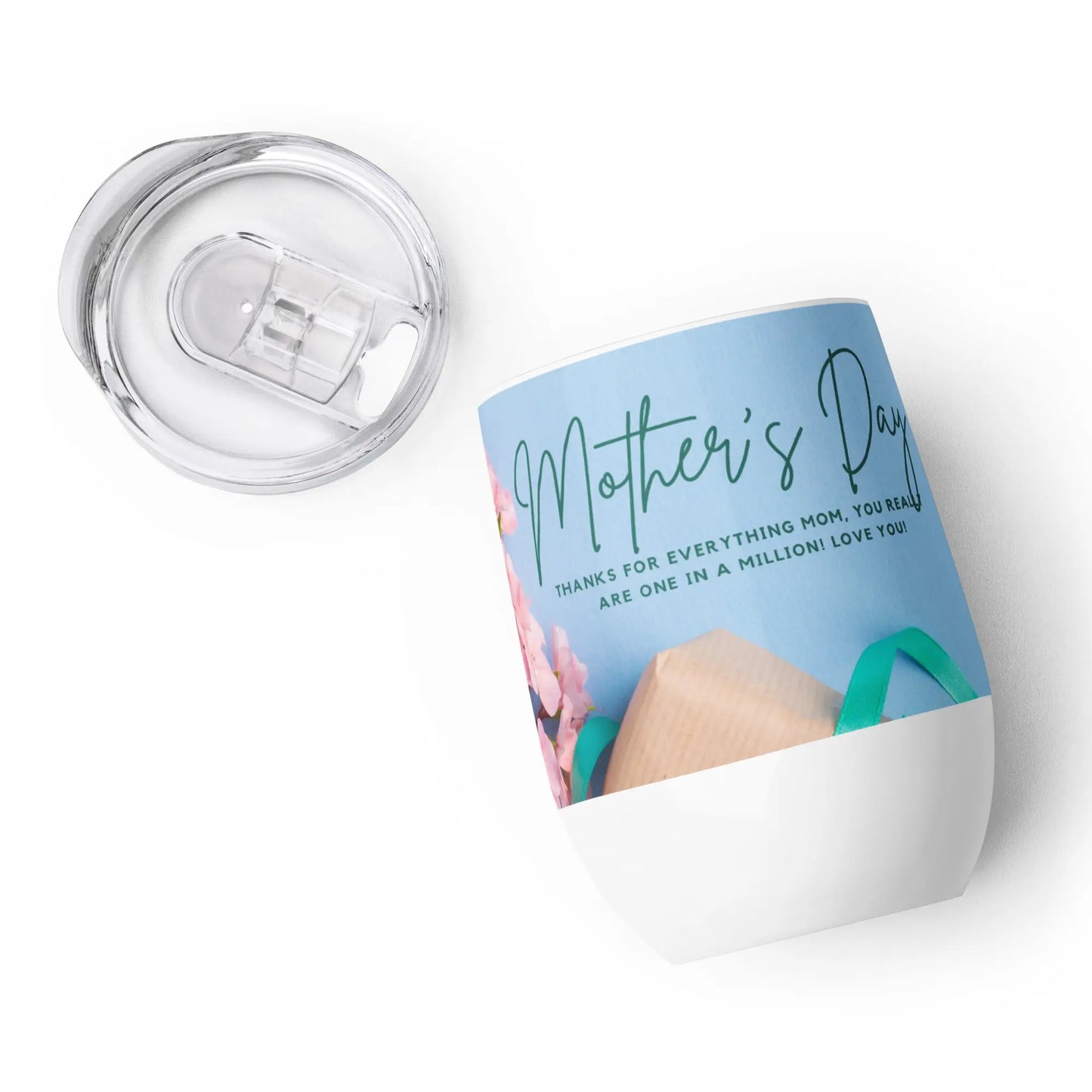 Mothers Day One in A Million Wine Tumbler Unique Drinkware Dreams