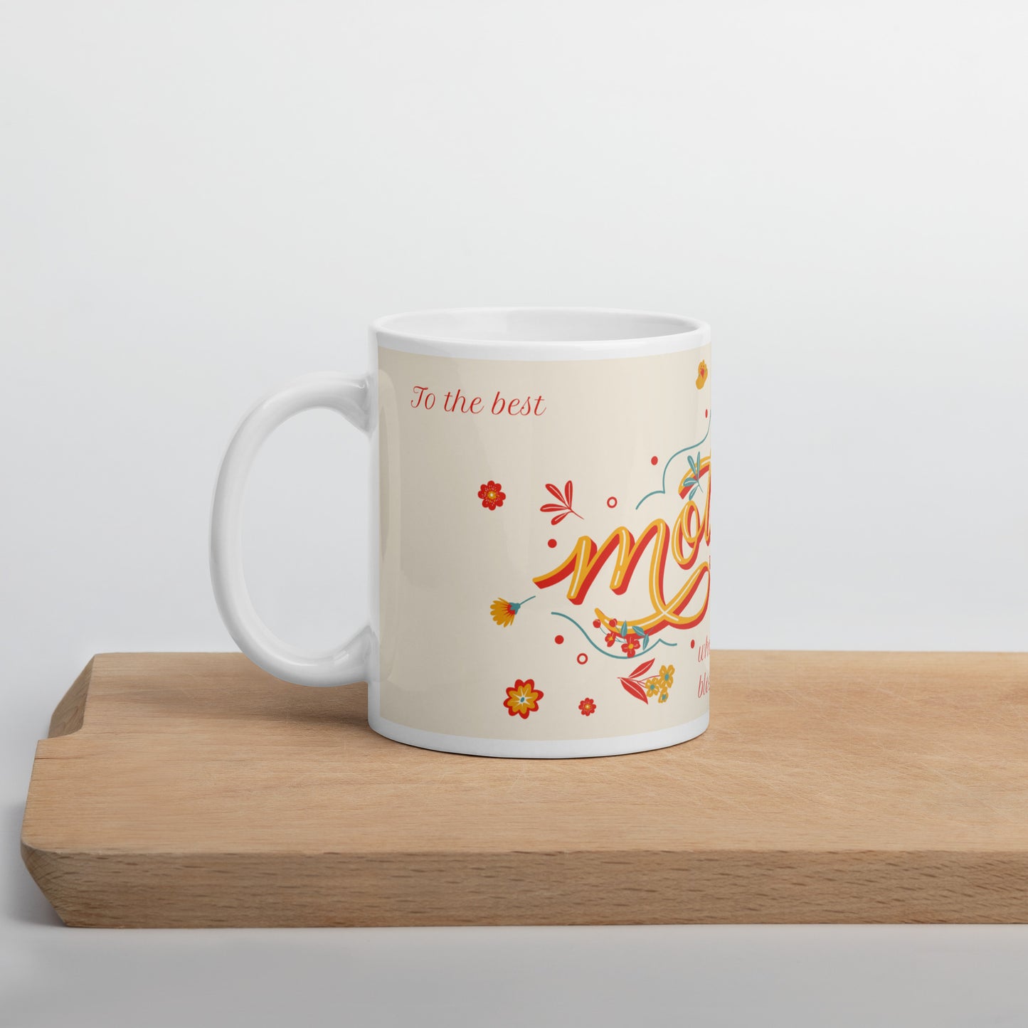 Mothers 'To The Best Mother' mug Unique Drinkware Dreams