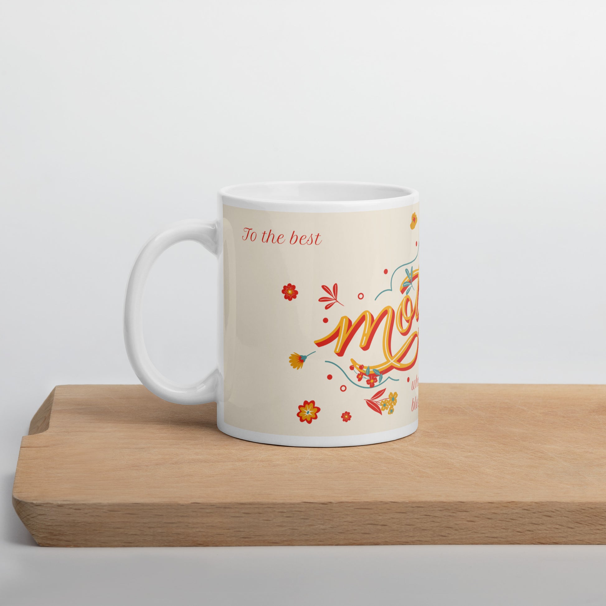 Mothers 'To The Best Mother' mug Unique Drinkware Dreams