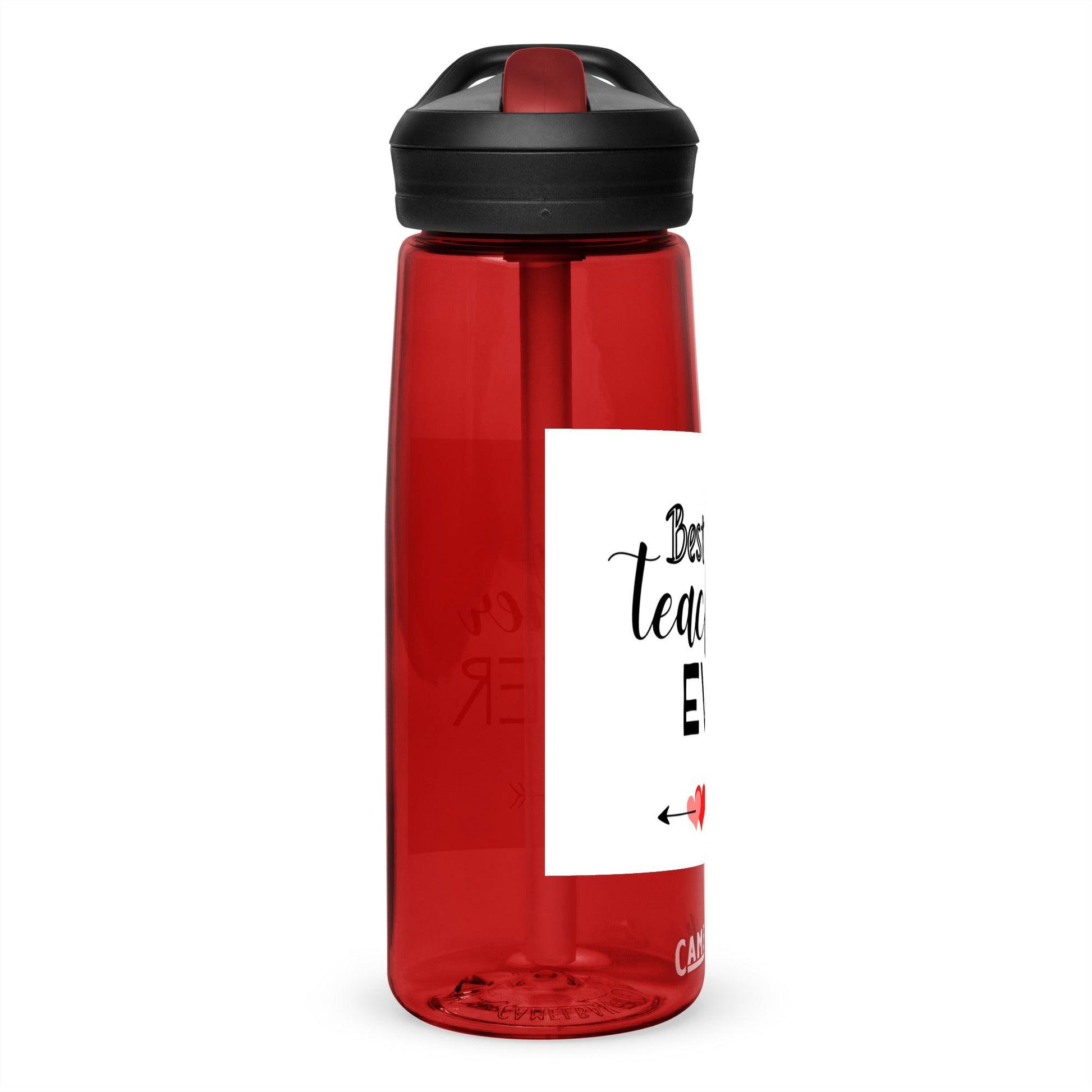 Teachers 'Best Teacher Ever' Sports water bottle Unique Drinkware Dreams