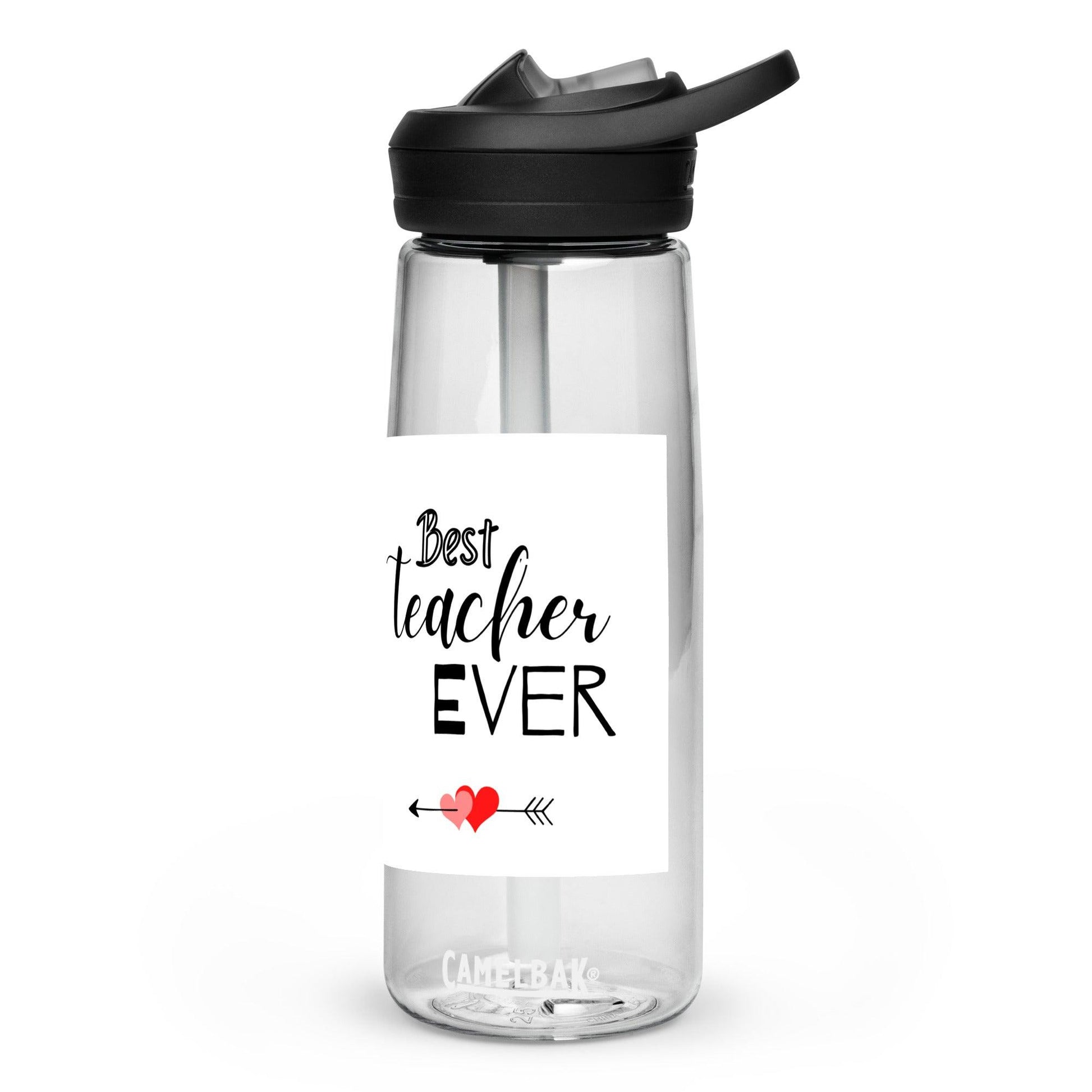 Teachers 'Best Teacher Ever' Sports water bottle Unique Drinkware Dreams