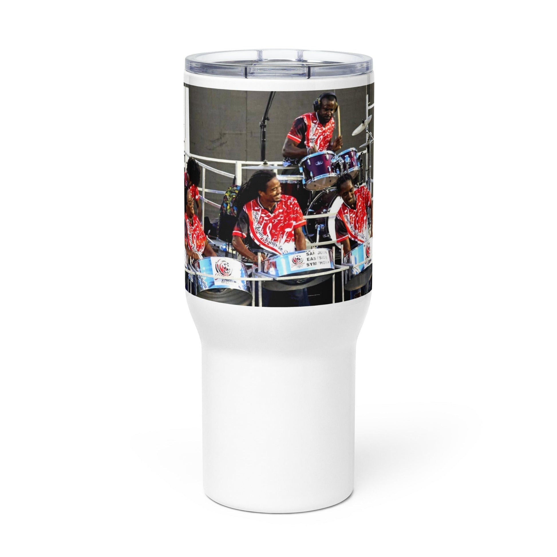 Trinidad Carnival Massy All Stars 2 Travel mug with a handle Unique Drinkware Dreams