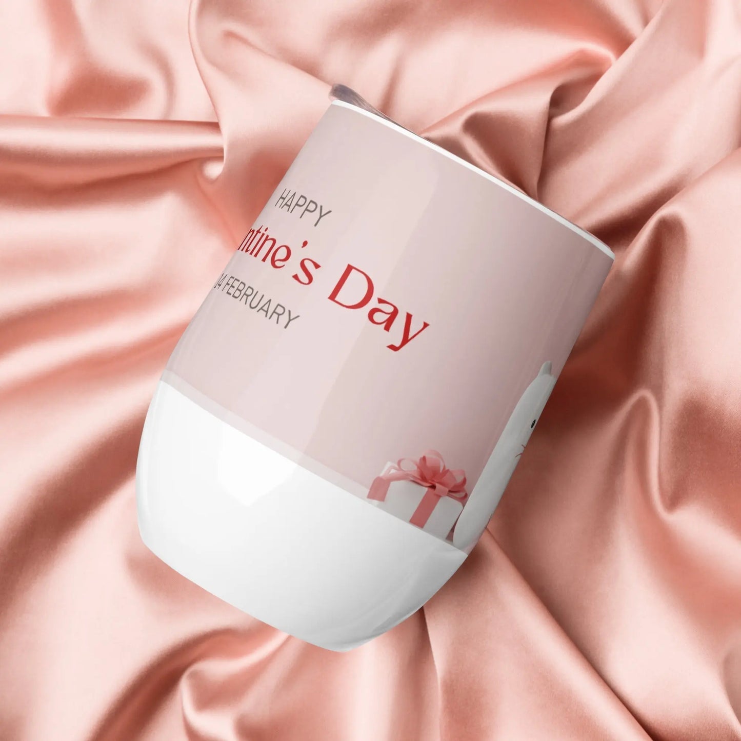 Valentines Day Teddies Wine tumbler Unique Drinkware Dreams