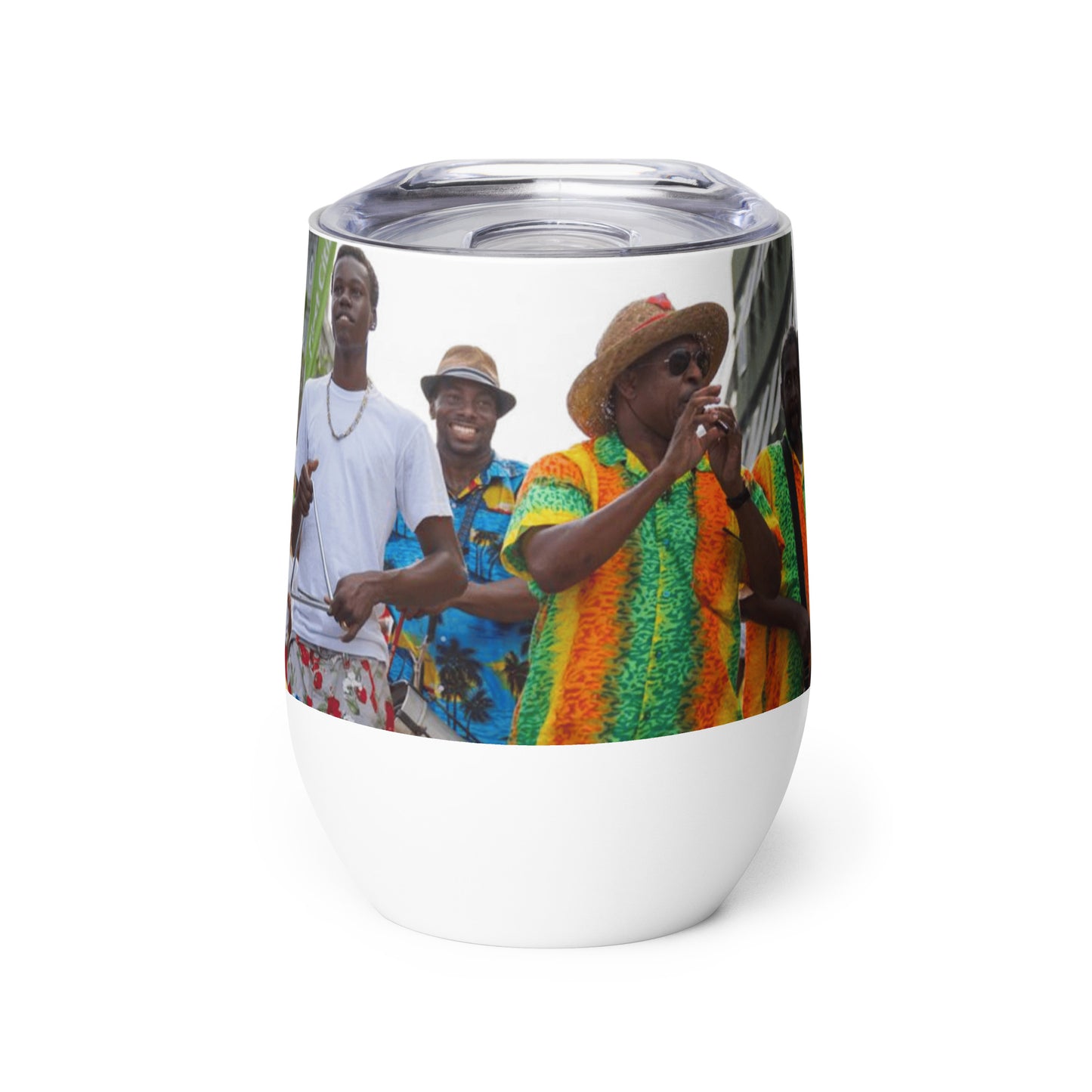 Barbados - Crop Over 'Ceremonial Delivery of the Last Canes' Wine tumbler