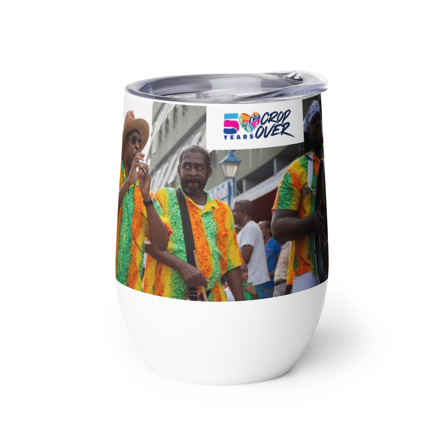 Barbados - Crop Over 'Ceremonial Delivery of the Last Canes' Wine tumbler